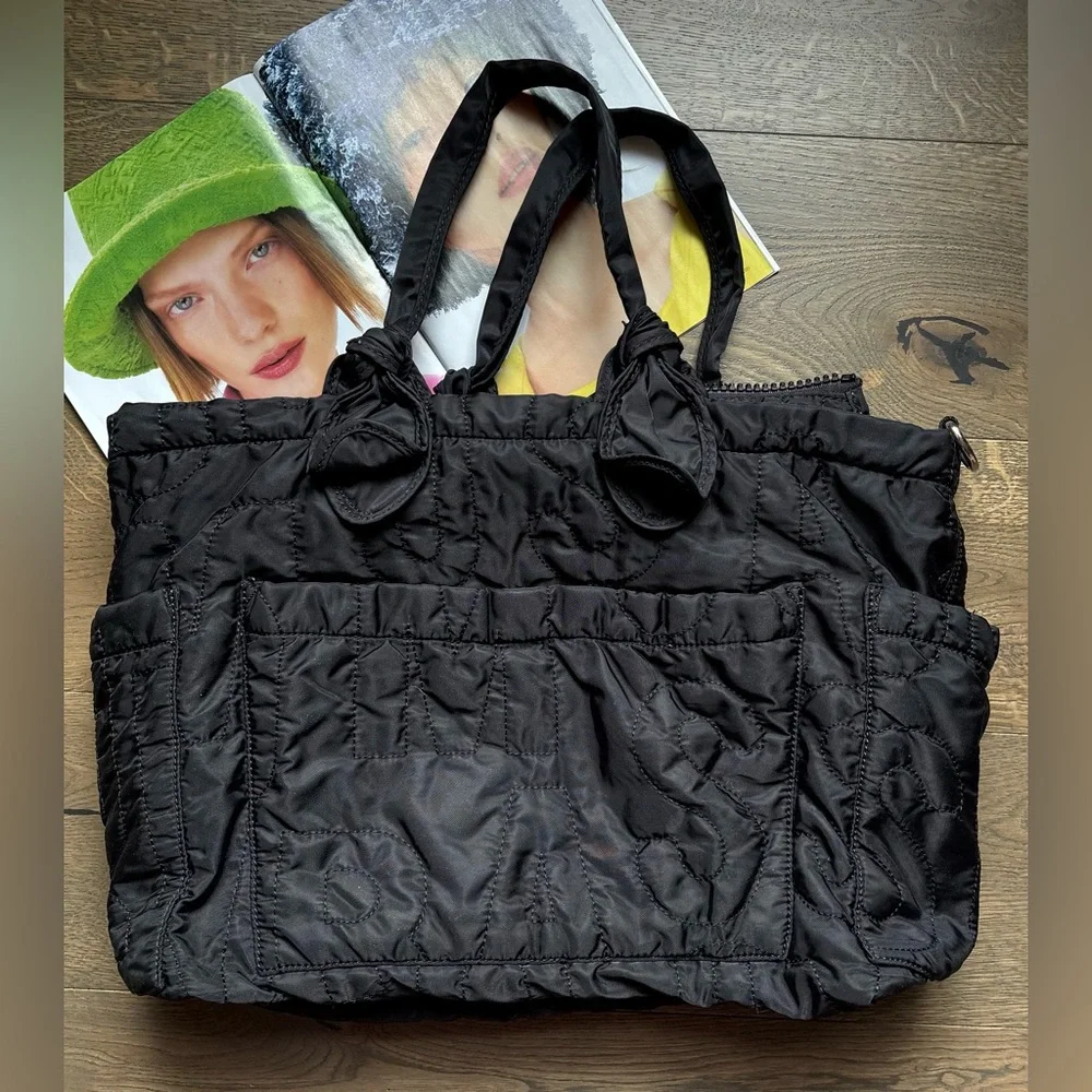 Marc By Marc Jacobs Eliza Nylon Travel Crossbody Tote Bag In Black